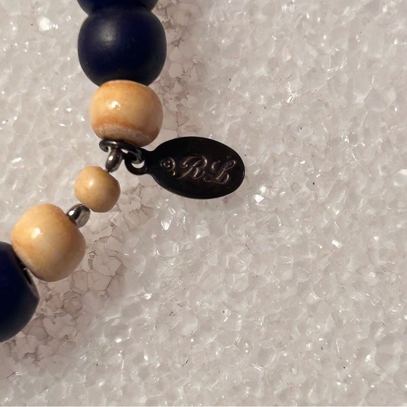 Vintage Ralph Lauren Multicolor Beaded Necklace w/Tassle - Picture 5 of 7